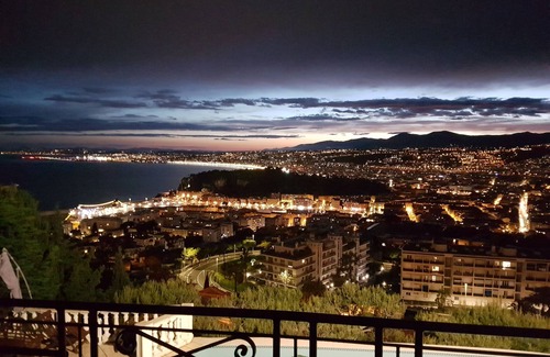 Lazaret Villa | Breath-taking Seaview, 5 Bedroom villa, private pool, overlooking port of Nice .