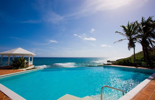 Stella Maris Villa | Breathtaking panoramic ocean view from stunning open, airy villa with huge pool