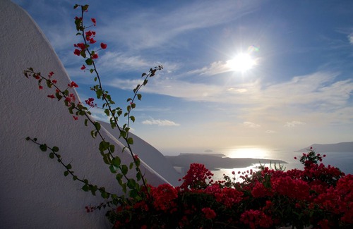 Fira Villa | Breathtaking view, luxury, privacy, style and much more !