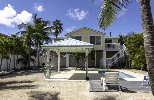 Ramrod Key House | Breezeswept Beach, Waterfront with heated pool