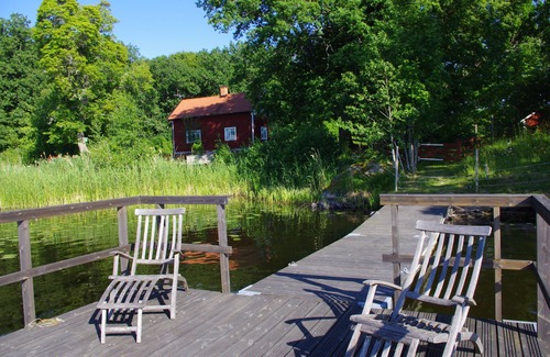 Brevens Bruk House | Brevens Bruk, vacation on your own island, pure nature, fishing paradise