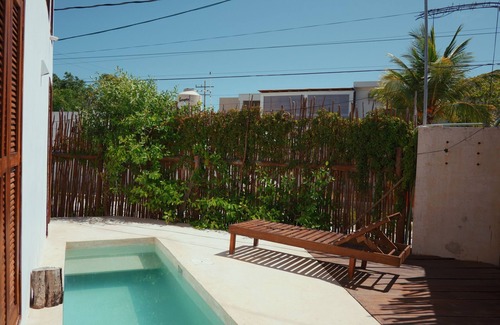 Downtown Holbox House | Bungalow with private pool in Holbox. Close to Centro & Beach! CasaSou#2