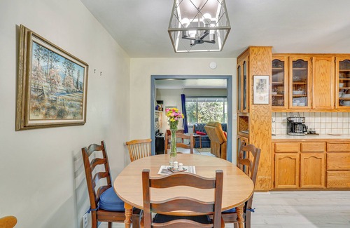 Burney Cottage | Burney Cottage w/Game Room: Walk to Town!