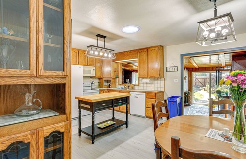 Burney Cottage | Burney Cottage w/Game Room: Walk to Town!