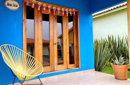 Santa Fe de la Laguna Cabin | Cabaña Maria Luisa in Sandunga Cabañas Boutique ¡Breakfast included!