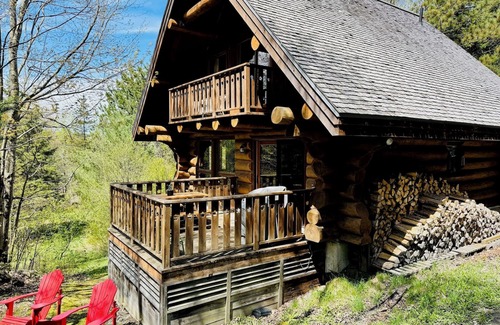 Potton Ski Chalet | Cabane du Hibou - Wood fireplace - Mont Owl's Head