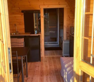 Domfront-en-Champagne Ski Chalet | Cabane Pod1