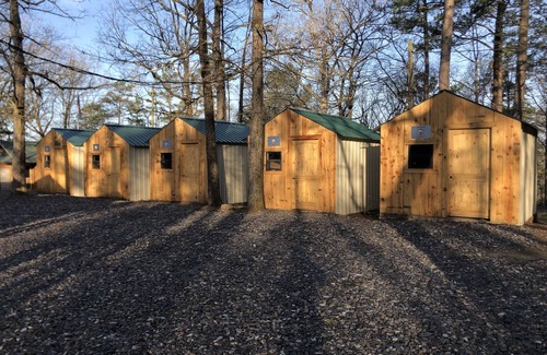 Hatfield RV Rental | Cabin 8 - Rustic Mountain Cabin Rental - Up to 3 persons