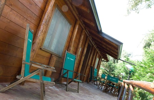 Stella Cilento Cabin | Cabin 'Frantoiana' with Mountain View, Wi-Fi and Air Conditioning