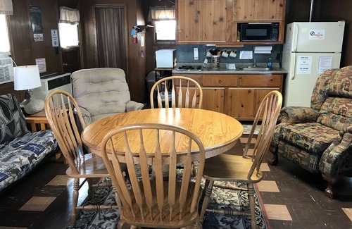 Brice Prairie Cabin | Cabin get away, fishing, kayaking, biking, vacationing, reunions, pet friendly