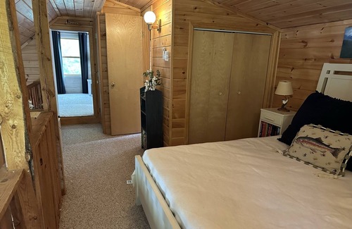 Webster Cabin | Cabin near Voyager Village - Private lakefront great for all outdoor activities!