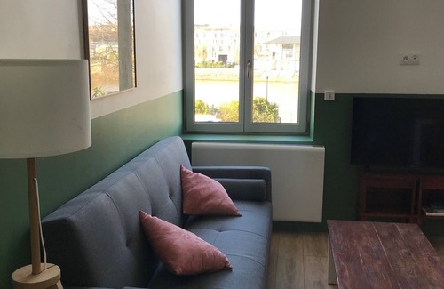 Boulogne-Centre Apartment | Cabine du Mirador 2 - Apartment with River View