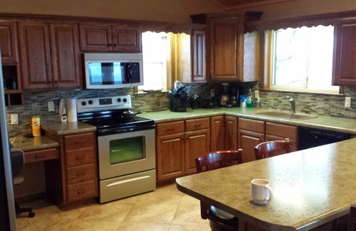 Calico Rock Cabin | Calico Rock Cabin-406 Calico St 302 Chessmond Ferry Rd viewing the White River