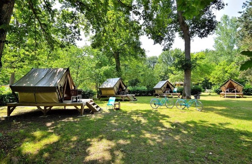 Combreux House | Camping Étang de la Vallée* - Nature Lodge 3 rooms 4 people Without sanitary facilities