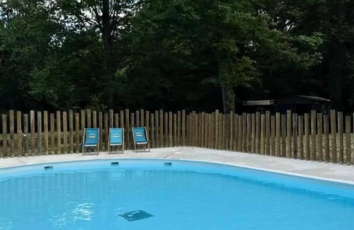 Combreux House | Camping Étang de la Vallée* - Nature Lodge 3 rooms 4 people Without sanitary facilities