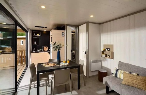 Navarrenx Ski Chalet | Camping Beau Rivage * - Chalet Premium 34m2 - 2 bedrooms - 6 people