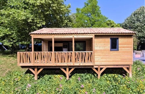 Navarrenx Ski Chalet | Camping Beau Rivage * - Chalet Premium 34m2 - 2 bedrooms - 6 people