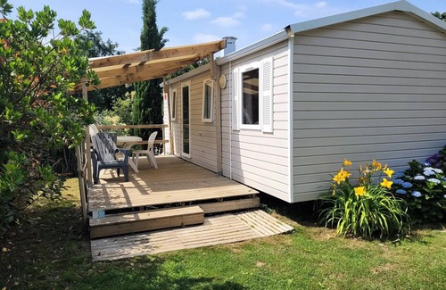 Guillac House | Camping des Cerisiers * - Mobilhome EVO Trio 8 people