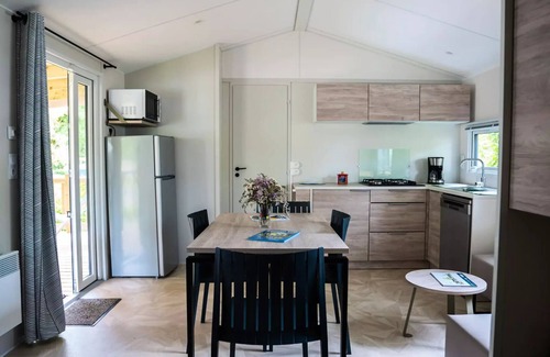 Pont-Scorff House | Camping Entre Terre et Mer * - Eco mobile home (3 bedrooms) 6 people