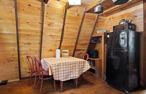 Holcomb House | Camping Hideaway | A-Frame | Rustic