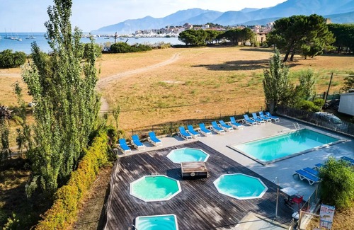 Saint-Florent House | Camping Kalliste * - 3-room Comfort mobile home for 4 people with air conditioning