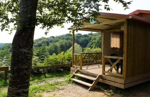 Saint-Leger-de-Fougeret Ski Chalet | Camping LA FOUGERAIE * - Chalet Nemo 4 4 people