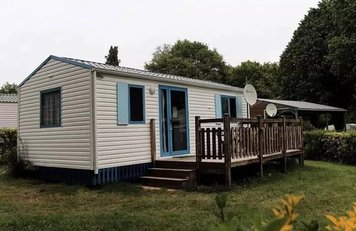 Saint-Nicolas des Eaux House | Camping Le Clos du Blavet * - Mobil-home Bleuet - 25 m2 4 places- terrace 11 m2 4 people