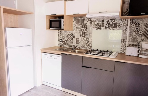 Saint-Laurent-de-Medoc House | Camping Le Paradis * - Mobile Home Crocus 3 Rooms 4 People + TV