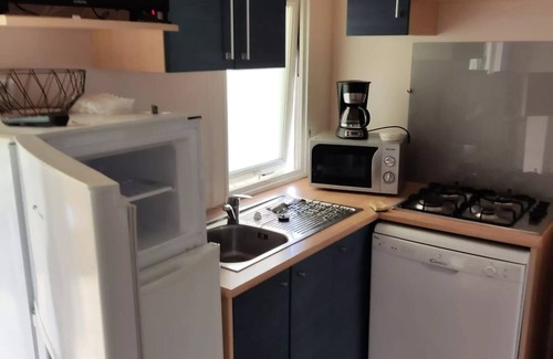 Recoules-Previnquieres House | Camping Le Plô * - MOBILEHOME 3 ROOMS 6 persons