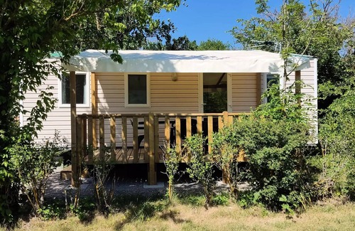 Recoules-Previnquieres House | Camping Le Plô * - MOBILEHOME 3 ROOMS 6 persons
