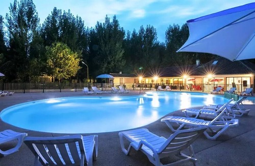 Saint Sozy House | Camping Les Borgnes * - Coco Sweet 2 bedrooms (no bathrooms) 4 people