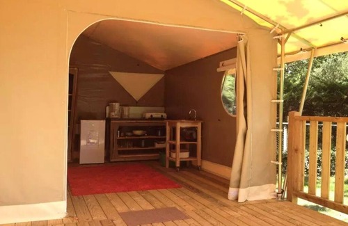 Millau House | Campsite Flower Saint Lambert* - Lodge Canada 3 rooms 4 people Without sanitary facilities