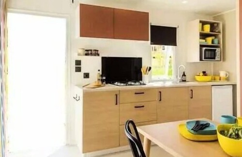 Moustiers-Sainte-Marie House | Campsite Tikayan Saint Clair* - Mobile home Colorado Confort 3 rooms 4/6 people Air-conditioned