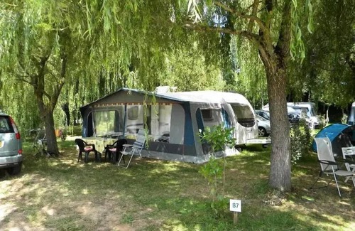 Fumel House | Campsite Les Catalpas * - H 28G Mobilhome CLIM Conf 1 ch Ideal Couple Bed 160 2 persons