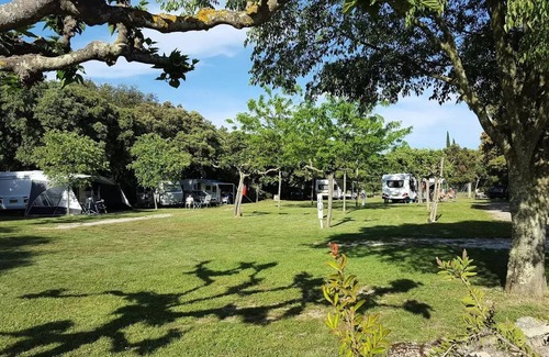 Junas House | Campsite Les Chênes * - MOBILE HOME Comfort - 2 ch - 24m2/Palmier and Olivier 4 persons