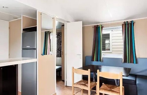 Beauvoir House | Campsite Les Pommiers du Mont Saint Michel * - Mobile home Classic 3 rooms 4 people - TV