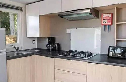 Lit-et-Mixe House | Campsite Les Vignes* - Comfort XL mobile home 3 rooms for 4 people Air-conditioned