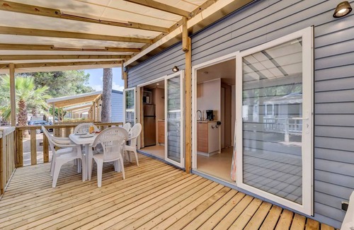 Ondres House | Campsite Lou Pignada * - Mobile home Comfort XL 3 Rooms 4 people Air-conditioned
