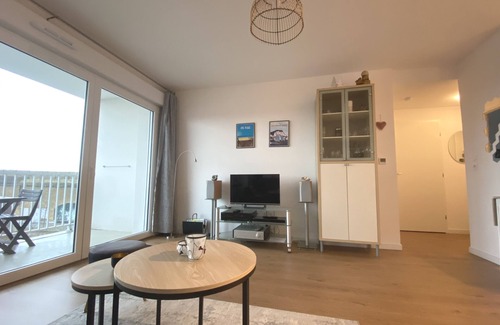 Dunkerque Centre Apartment | Cap Large/meerblick