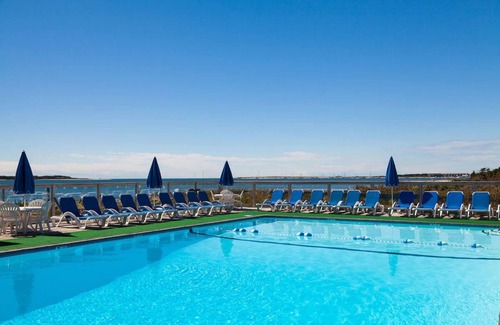 West Yarmouth Apartment | Cape Codder for 4, Green Harbor Resort, Private Beach, Ocean-View Pool