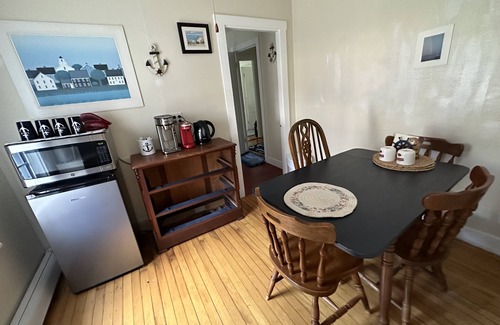 Bath House | Captain's Quarters 2BR Apartment. Walk to Everything!