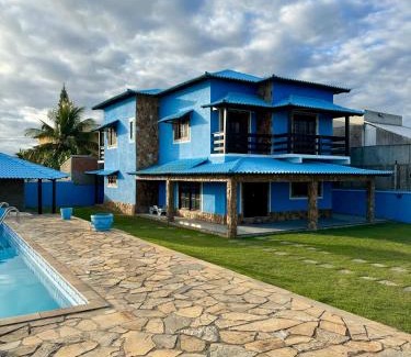 Arraial do Cabo House | Casa Azul - Figueira - Aconchego e Calmaria