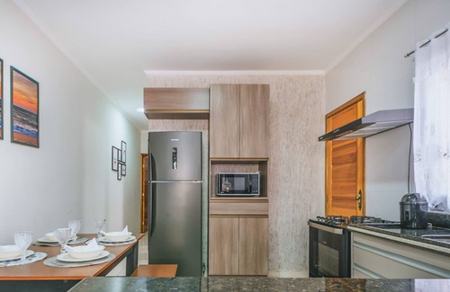 Balneario Gaivotas House | Casa com piscina a 5 min da praia em Itanhaém