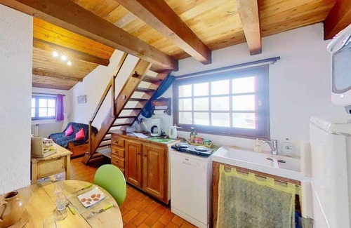 Saint-Veran Apartment | Casa-La Lorraine joli studio dans chalet St-Véran