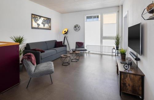 Langenthal Apartment | Casa Milla, Apartment Wuhr - Zentrales Loft am Fluss inklusive Parkplatz