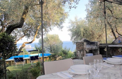 Moniga del Garda Villa | Casa Raffaella: Waterfront private villa, private Pool, near town and lake