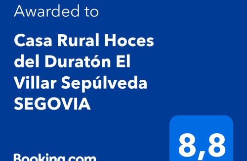 Sepulveda House | Casa Rural Hoces del Duratón El Villar Sepúlveda SEGOVIA