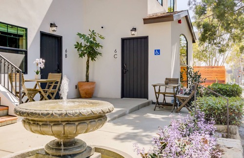 Upper East Apartment | Casa Valerio Unit 6C-Boutique Suite in Downtown Santa Barbara