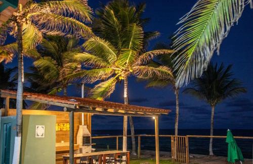 Santo Agostinho House | Casarão de vidro - Pé na Areia - Praia Enseada dos Corais