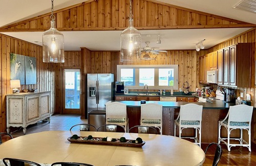 Caswell Beach House | CASWELL BEACH Oceanfront Home DOG FRIENDLY Linens/Beds Made BEACH AMENITIES n